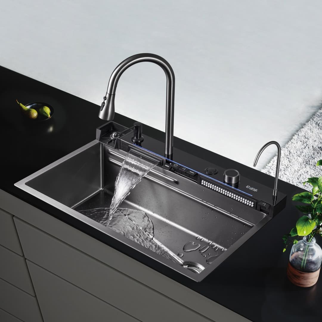 BZ9951 waterfall sink kitchen